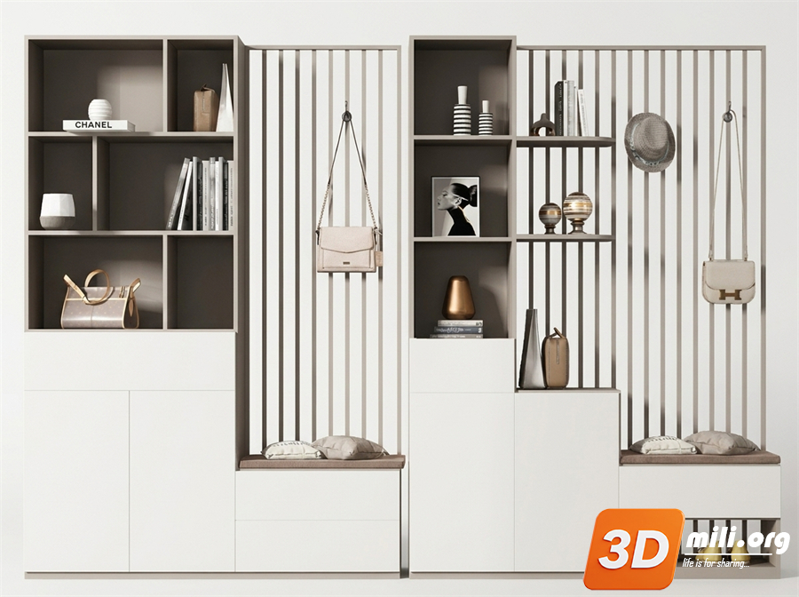 Shoe cabinet Skp Files
